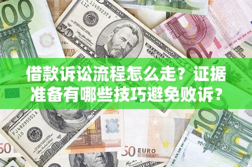 济南借款诉讼流程怎么走？证据准备有哪些技巧避免败诉？