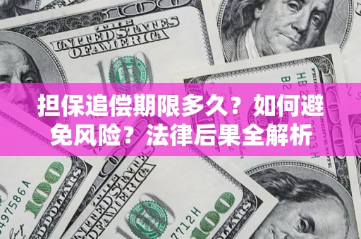 济南担保追偿期限多久？如何避免风险？法律后果全解析