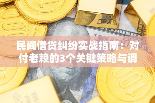 济南民间借贷纠纷实战指南：对付老赖的3个关键策略与调解盲区解析